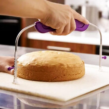 Adjustable Baking Tools Stainless Steel Wire Cake Slicer Level Leveler Slices Cutter Tool Kitch