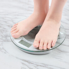 Electronic Glass LCD Body Weight Scale 150KG Household Bathroom Women Weight Health Scale Impac