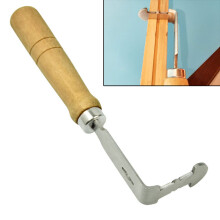 Stainless Steel Bee Hive Cleaner Honey Shovel Uncapping Scraper Frame Cleaning Tool With Wood H