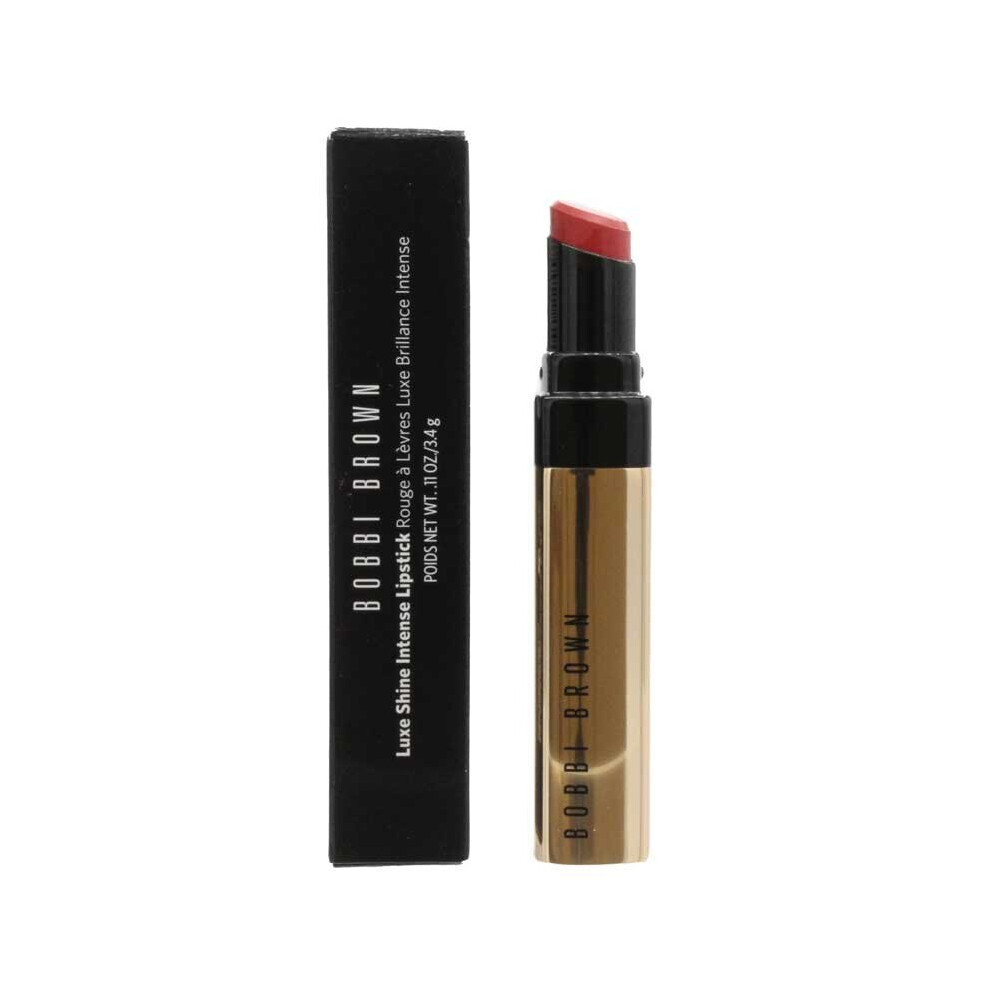 Bobbi Brown Luxe Shine Intense Red Lipstick Desert Sun