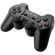Esperanza EGG107K Gaming Controller Gamepad PC Playstation 3 Analogue / Digital USB 2.0 Black