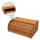 1Pc Wooden Kitchen Bread Box Household Storage Bin Practical Food Container Kitchen Environment 2