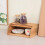 1Pc Wooden Kitchen Bread Box Household Storage Bin Practical Food Container Kitchen Environment 5