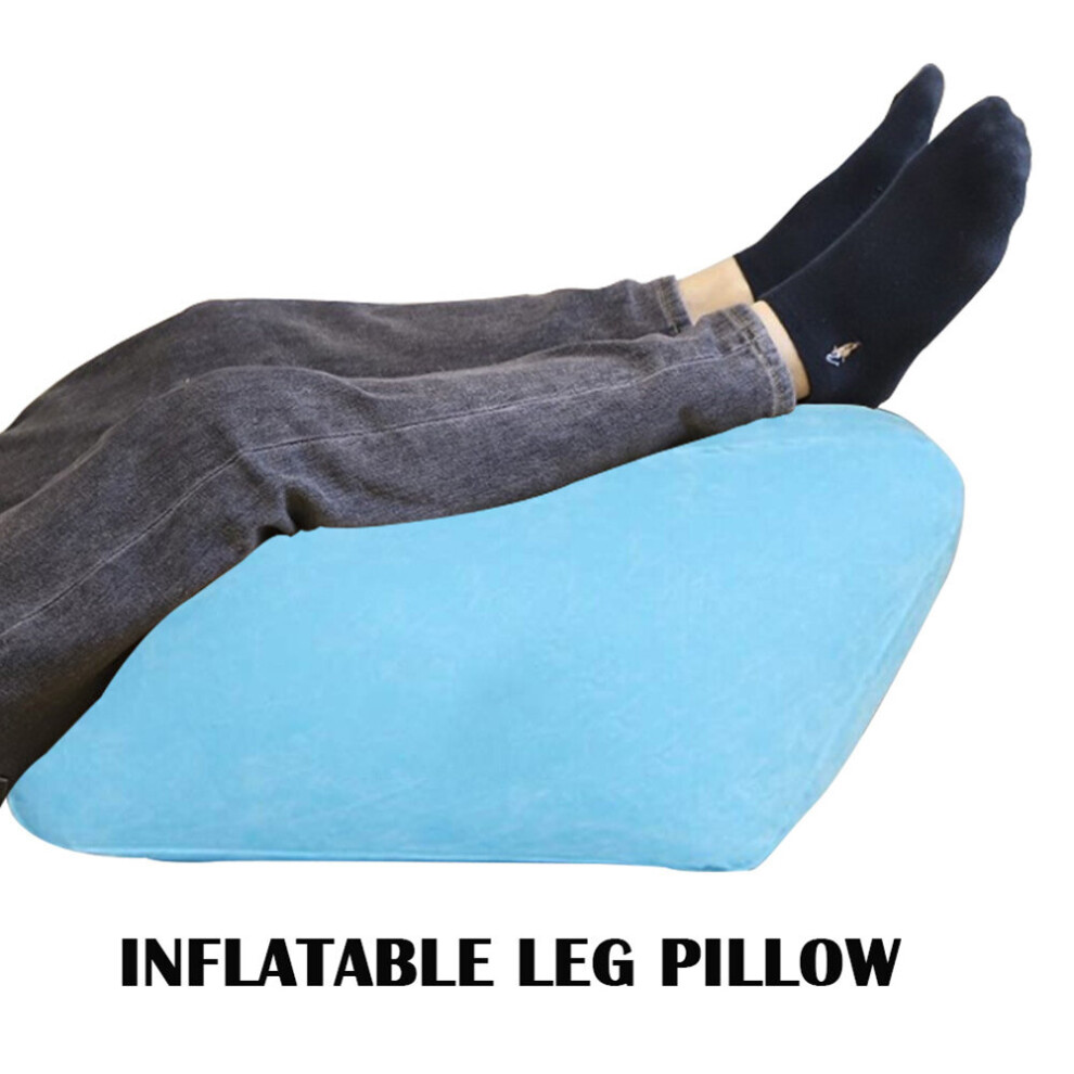 Inflatable Leg Pillow Pregnant Woman Foot Legs Rest Pillow Comfortable Portable Knee Rest Cushi