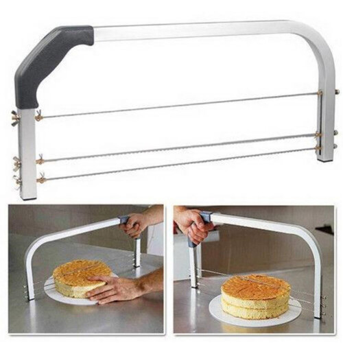 DIY Baking Leveler Adjustable Tools Kitchen Accessories Chef Professional Stainless Steel Cake 2