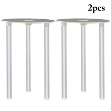 Cake Stacking Kit Smooth Plastic Cake Dowel Cake Rod With Cake Separator Reusable Plate Cake St