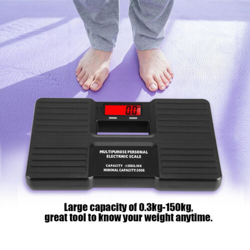 LCD Digital Personal Scale On/Tare Function Body Weight Electronic bascula digital peso Corpora 1