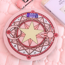 Cartoon athroom Scale Floor Scale Digital Weight Scale Precision Glass Electronic Smart Scale L