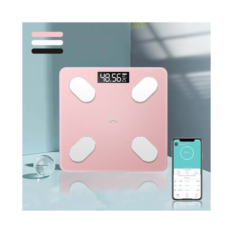 Electronic Weight Scales Bluetooth Digital Bathroom Scales Smart BMI Body Balance Fat Compositi
