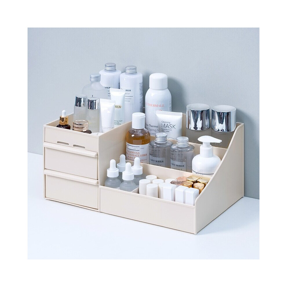 Large Capacity Cosmetic Storage Box Makeup Drawer Organizer Jewelry Nail Polish Makeup Containe