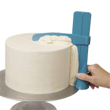 Cake Scraper Smoother Adjustable Fondant Spatulas Cake Edge Smoother Cream Decorating DIY Bakew