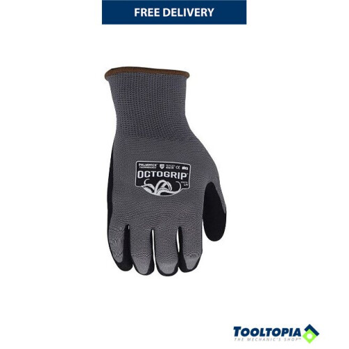 Octo-grip High Performance 13g Polyester Liner Nitrile Palm M