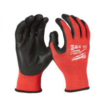 Milwaukee 4932471422 Gloves Cut Level 3 Dipped - XL/10 - 1PC
