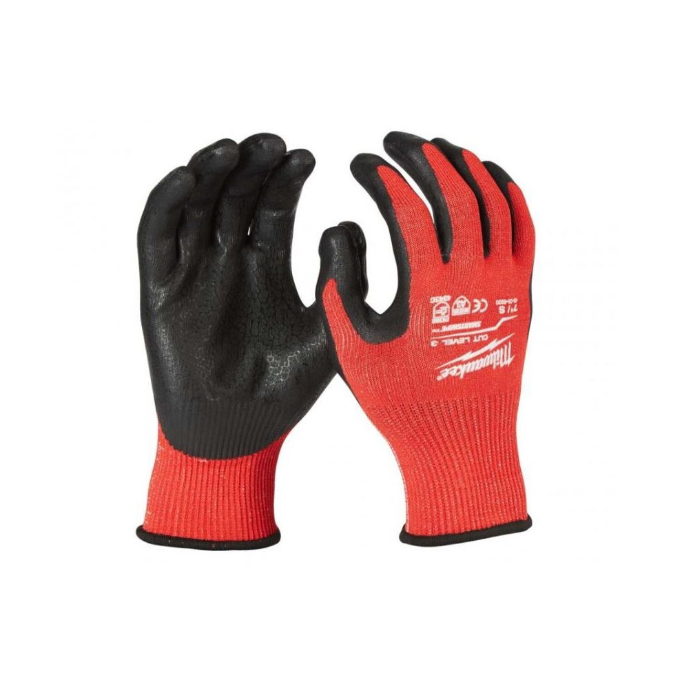Milwaukee 4932471422 Gloves Cut Level 3 Dipped - XL/10 - 1PC
