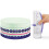 Fondant Molds Cake Decorating Tools 1PC Plastic Cake Ruler Cake Marker Leveler Decorator Garlan 2