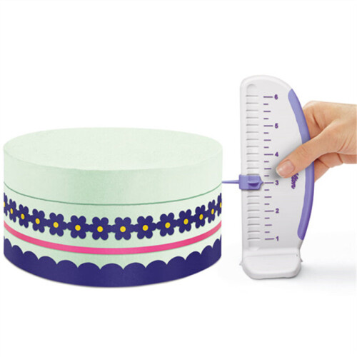 Fondant Molds Cake Decorating Tools 1PC Plastic Cake Ruler Cake Marker Leveler Decorator Garlan 1