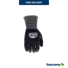 Octo-grip High Performance 15G Nylon/Lycra Knit Nitrile Palm L