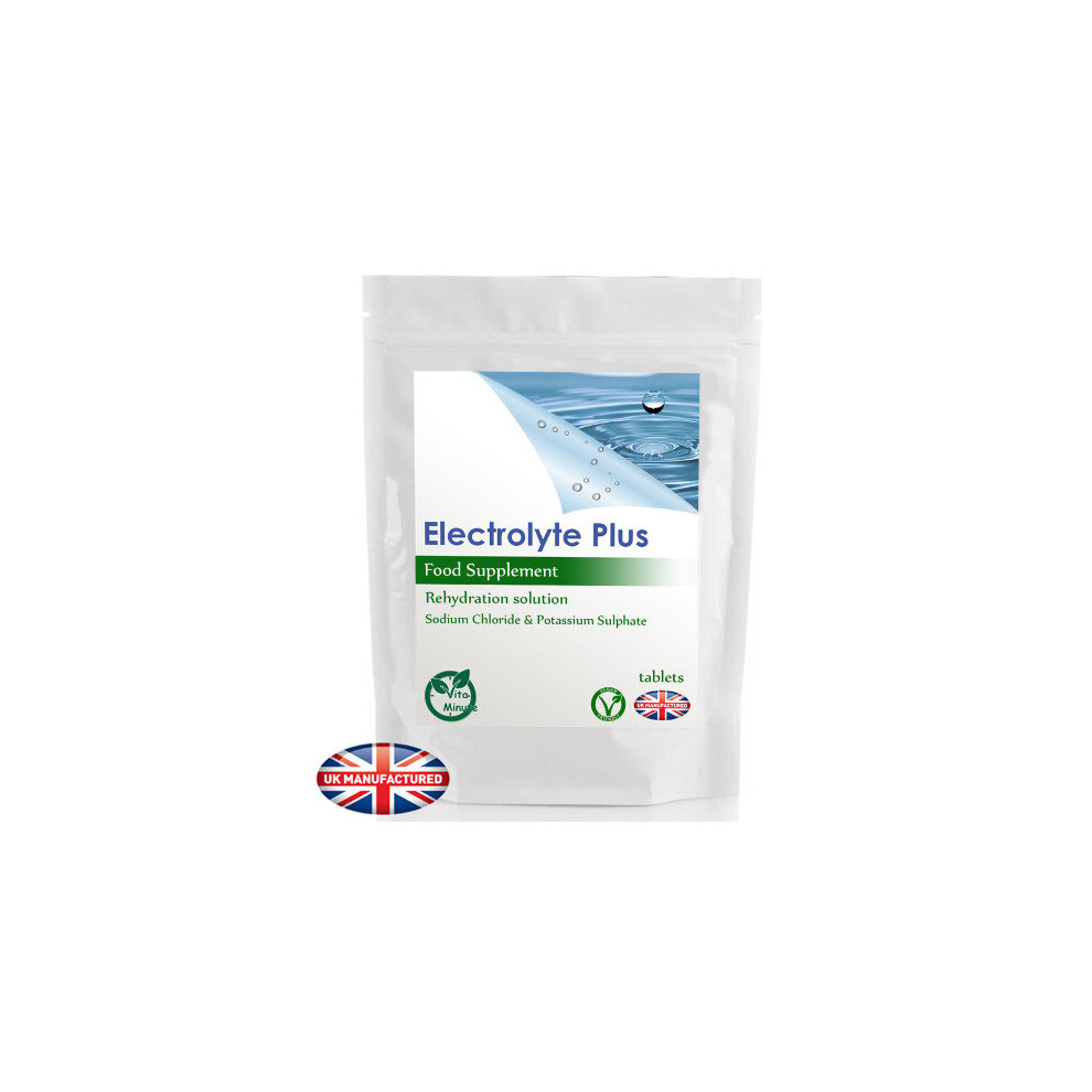 Vitaminute 120 Tablets X Hydration Solution | Electrolyte | Potassium, Sodium Uk