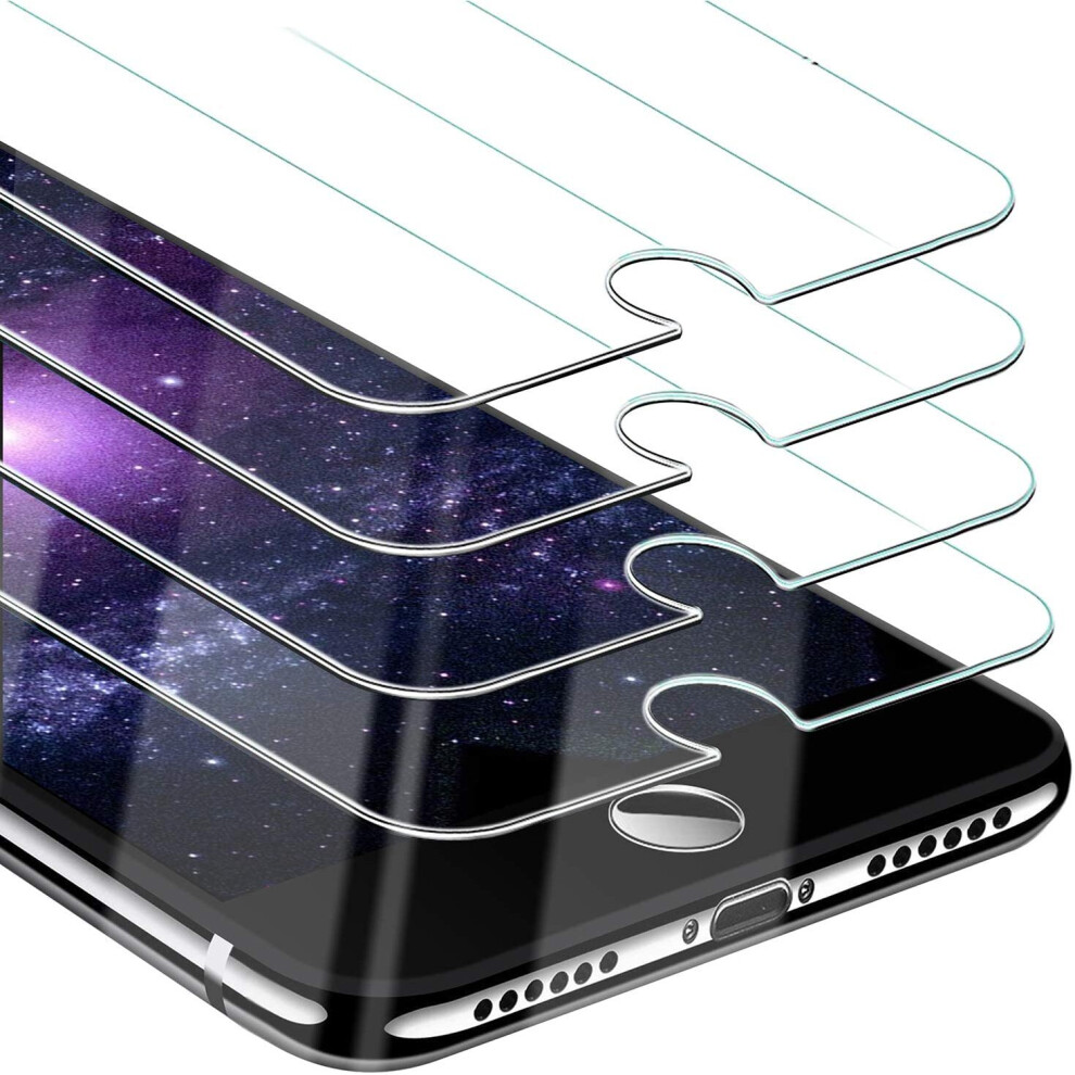 Beikell Screen Protector For Iphone 8/7/6S/6, [4-Pack] Premium Tempered Glass Screen Protectors For Iphone 8/7/6S/6 4.7"- 9H... 815000025393