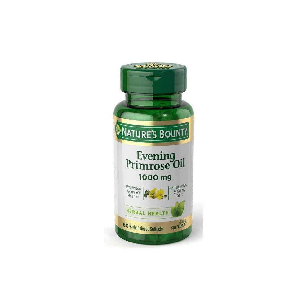 Nature's Bounty Evening Primrose Oil 1000Mg, 60Ct
