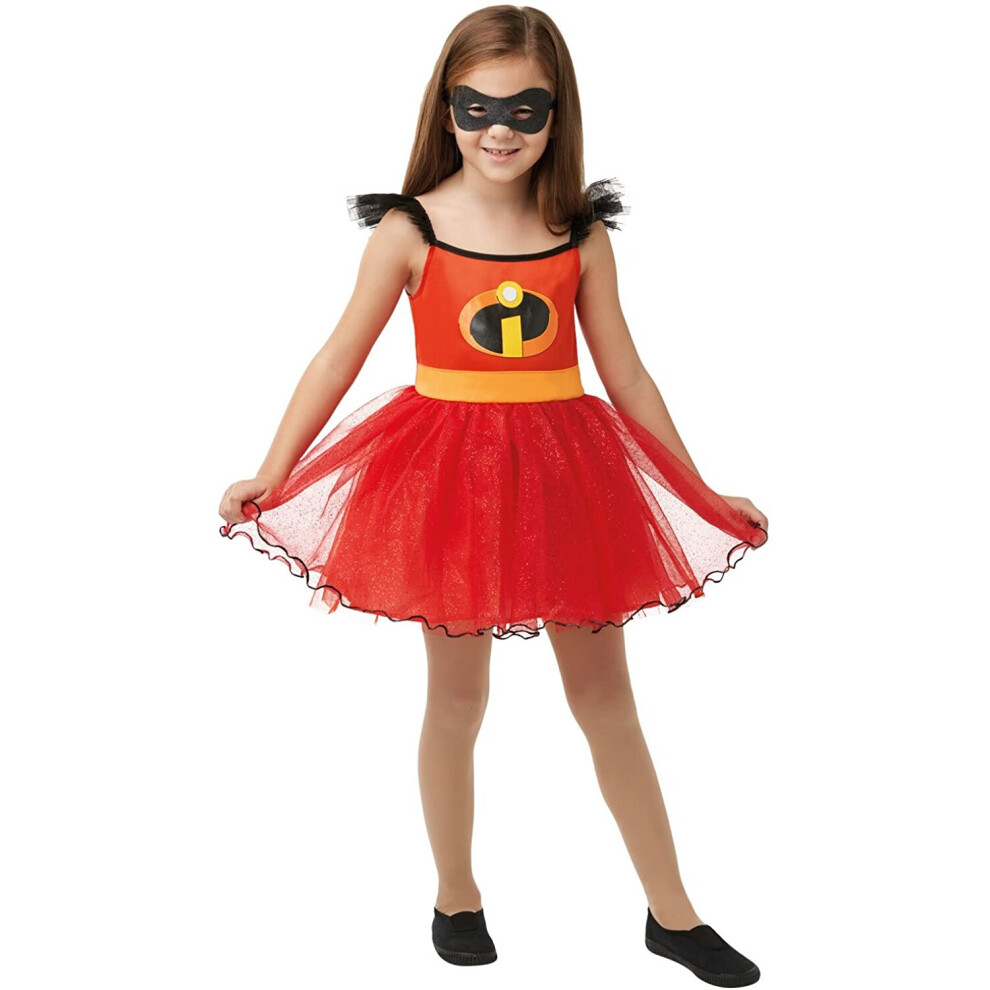 Rubie's Official Disney Pixar, Incredibles 2 Childs Costume, Girls Tutu Dress