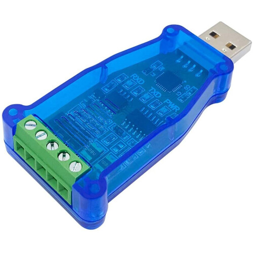 DSD TECH SH-U10 USB to RS485 Converter with CP2102 Chip Compatible with Windows 7,8,10,Linux,Mac OS