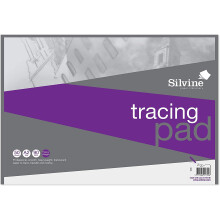 Silvine A2 Tracing Pad 90gsm 50 Sheets