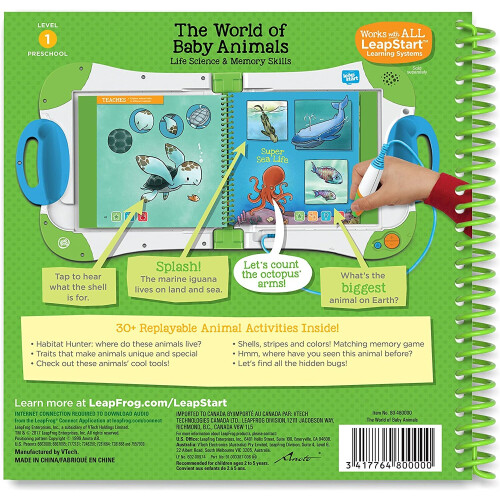 LeapFrog LeapFrog LeapStart Världen av Baby Djur Bok 2