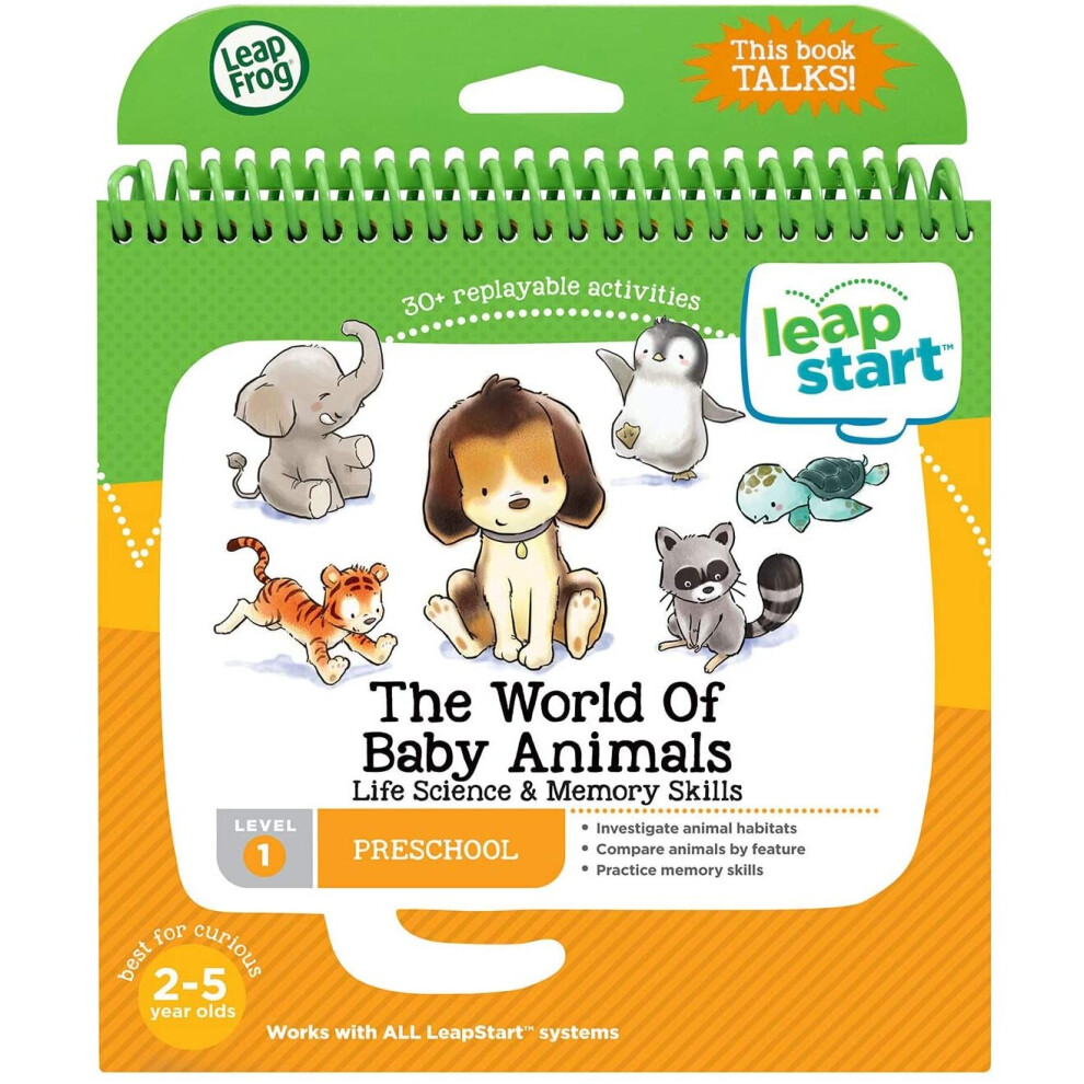 LeapFrog LeapStart Nursery Activity Book: The World of Baby Animals