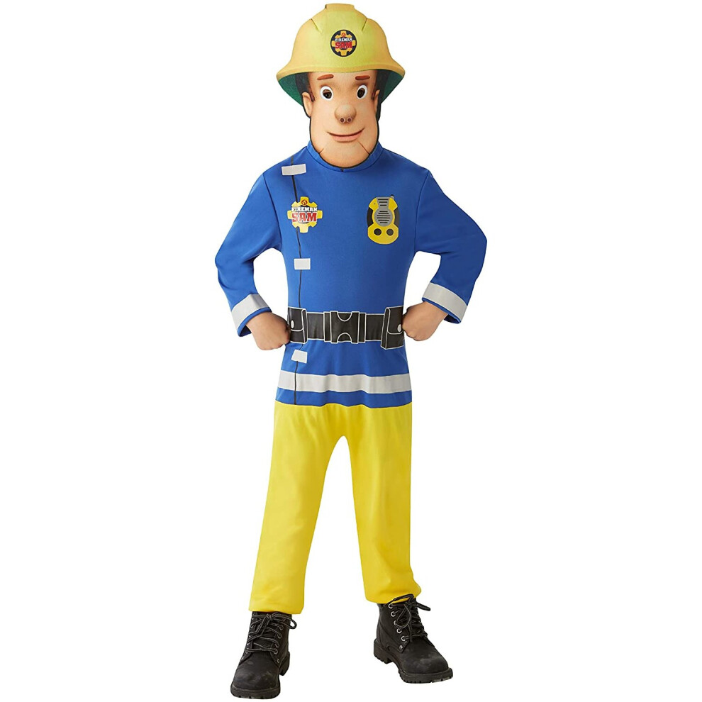 Rubies Rubie's Official Classic Fireman Sam Costume, Child Size Medium Age 5-6 Years