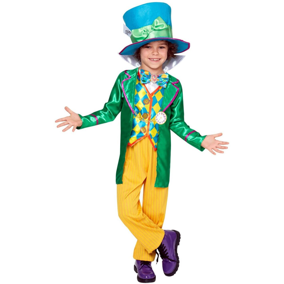 Rubie's Official Boy's Disney Alice in Wonderland Mad Hatter Costume - Large