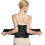 NeoTech Care Adjustable Double Pull Lumbar Brace/Lower Back Belt, Black, Size M 6