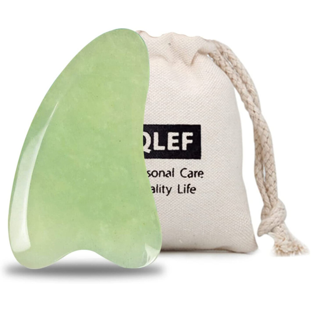 Eqlef Jade Gua Sha Scraping Massage Tool Hand Made Jade Guasha Board Tools