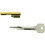 Burg-Wächter E 7/3 Key Hole Locks E7/3 SB, Silver 1