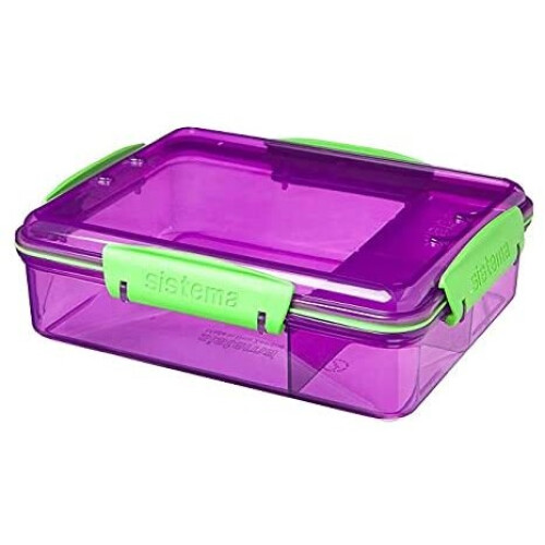 Sistema Sistema 41482 Lunch Snack Attack Duo, 975 ml - (Assorted Colour) 2