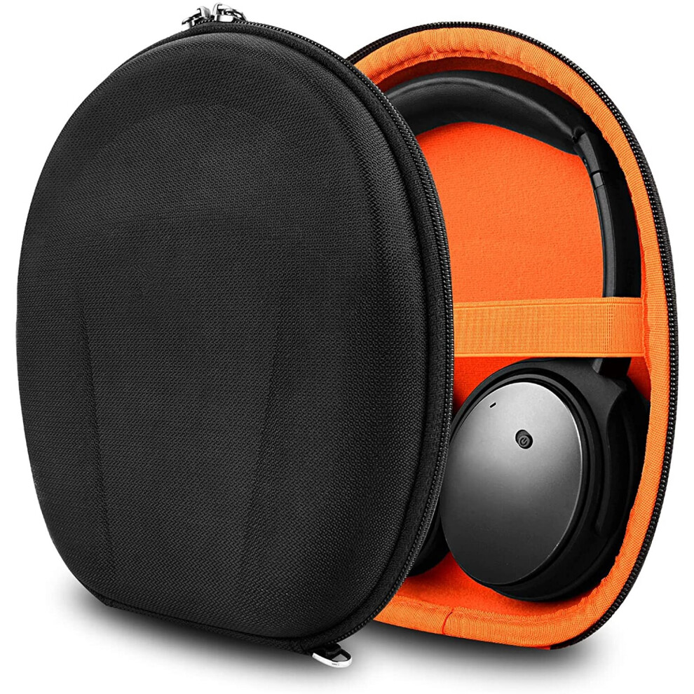 Geekria Ultrashell Headphones Case For Lay Flat Headphones, Replacement Hard Shell Travel Carrying Bag With Cable Storage,... 638170759246