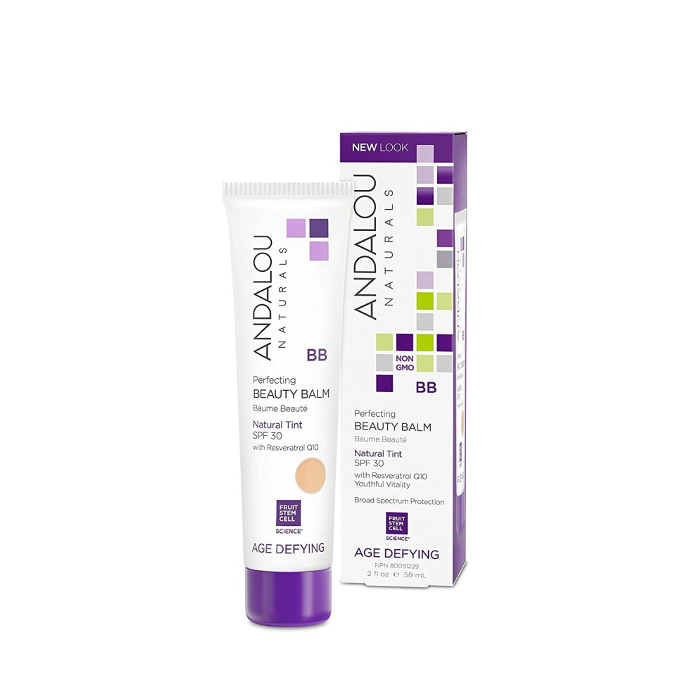Andalou-Naturals Andalou Naturals Perfecting Bb Beauty Balm Natural Tint Spf 30, 2 Ounce