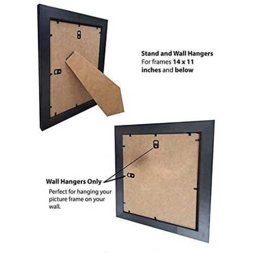 FRAMES BY POST H7 White Frame with White Mount 30 x 20 Inch Image Size A2 Plastic Glass 2