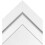 FRAMES BY POST H7 White Frame with White Mount 30 x 20 Inch Image Size A2 Plastic Glass 4