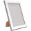 FRAMES BY POST H7 White Frame with White Mount 30 x 20 Inch Image Size A2 Plastic Glass 2