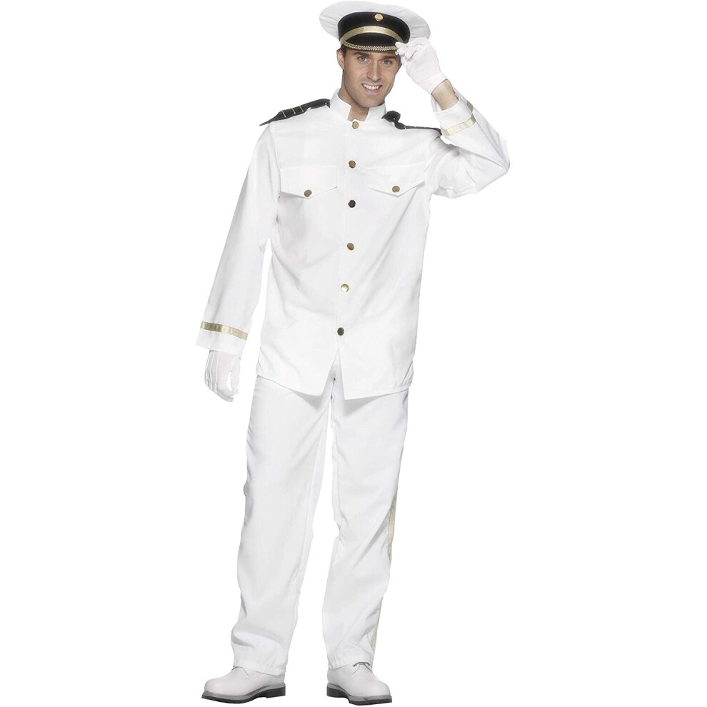 Smiffy's Captain Costume White