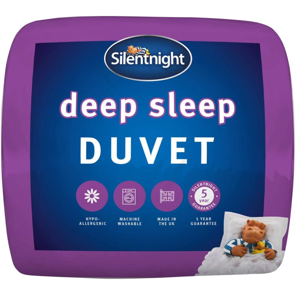 Silentnight Deep Sleep 7.5 Tog Duvet King - Hypoallergenic, Machine Washable, Uk Made 288088Ge