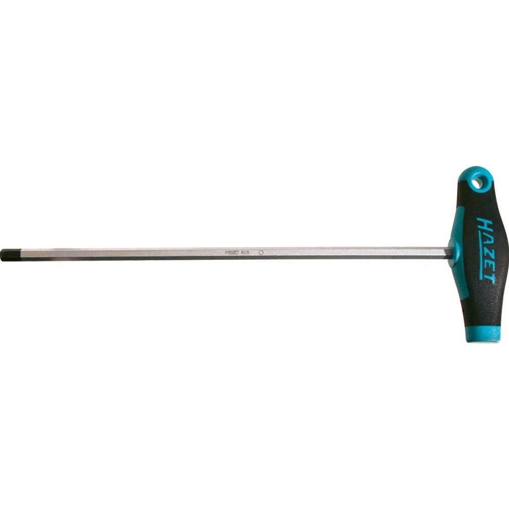 Hazet 828-2.5 Hexagon Profile Screwdriver With Burnished Tips - Chrome-Plated 4000896034130