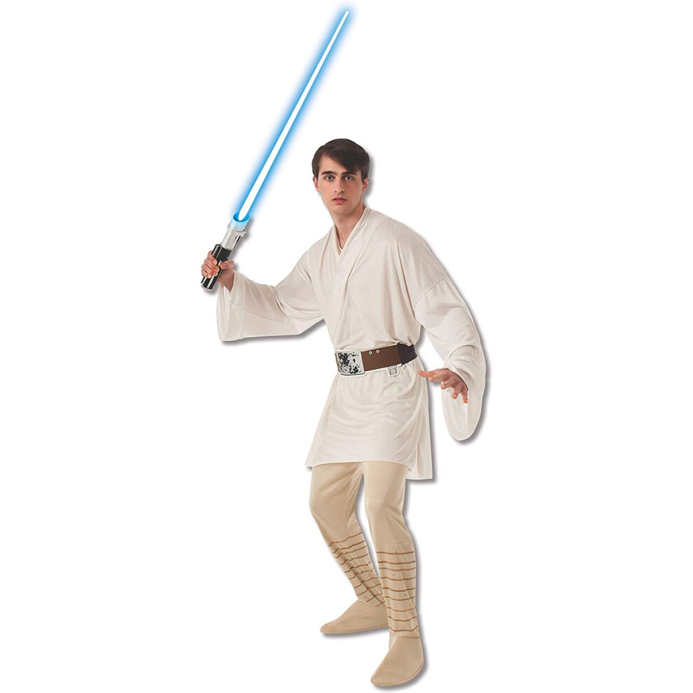 Rubies Rubie's Official Disney Star Wars Luke Skywalker Costume, Adult Fancy Dress Not,Specified