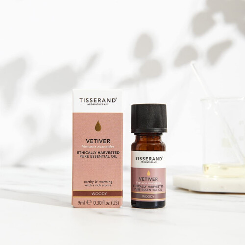 Tisserand Aromatherapy VETIVER Ethically Harvested , 9ml 1