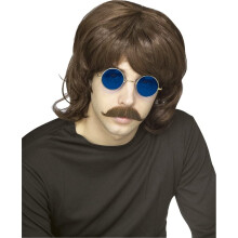 Rubie's Official Adult's 70'S Shag Wig - Brown, One Size