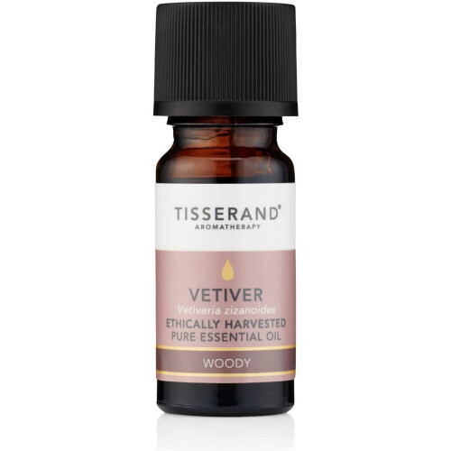 Tisserand Aromatherapy VETIVER Ethically Harvested , 9ml 2