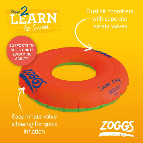Zoggs Zoggs Kids Swim Ring, Pool Float 1