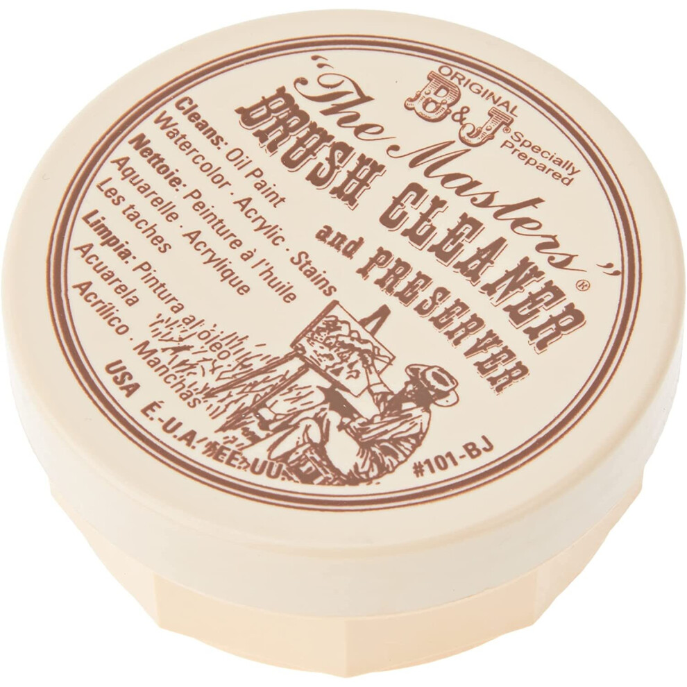 The Masters 2.5oz Brush Cleaner,Transparent