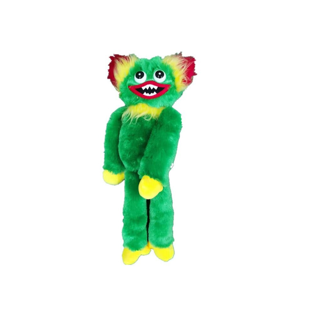 (Green) 42Cm Huggy Wuggy Rainbow Ears Plush Toy Poppy Playtime Game Doll Plushie Gifts Green
